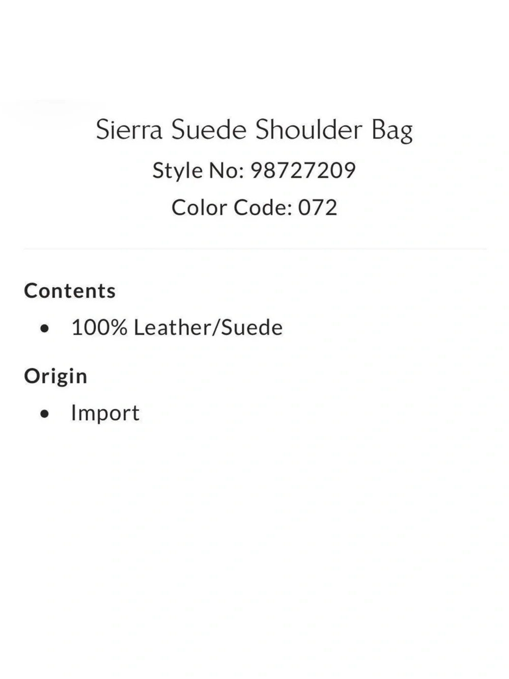 NWT Free People Sierra Suede Shoulder Bag - Picture 8 of 9
